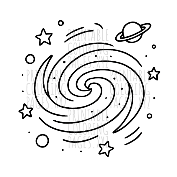 Cosmic Spiral Galaxy Adventure