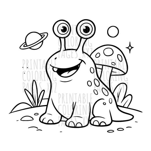 Alien Wildlife Adventure on a Distant Planet