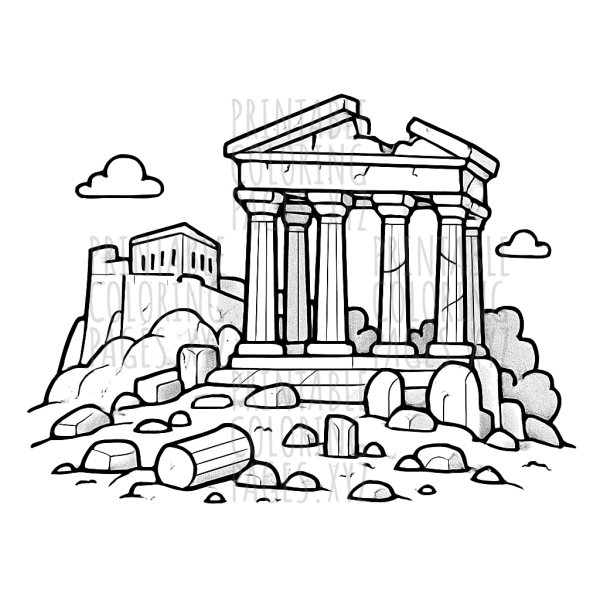 Journey Through the Ancient Acropolis Ruins