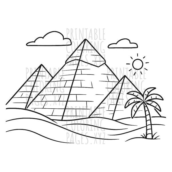 Journey Through Ancient Egyptian Pyramids