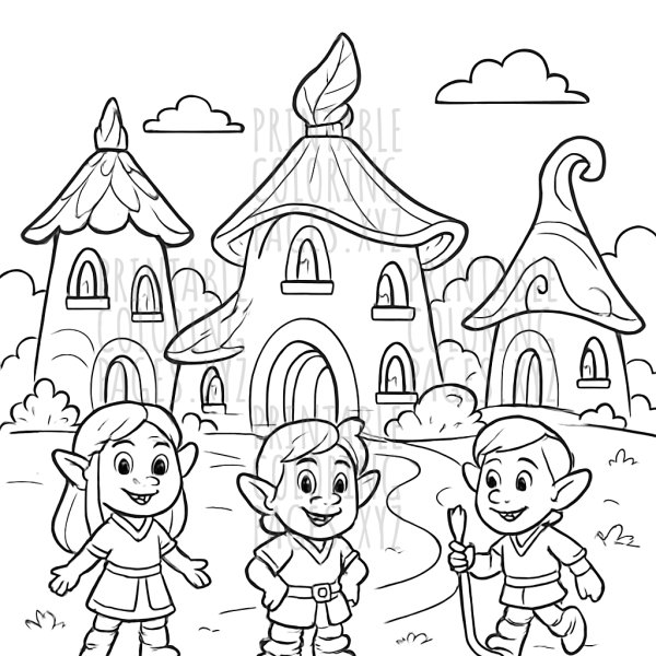Mystical Ancient Elves Village Adventure