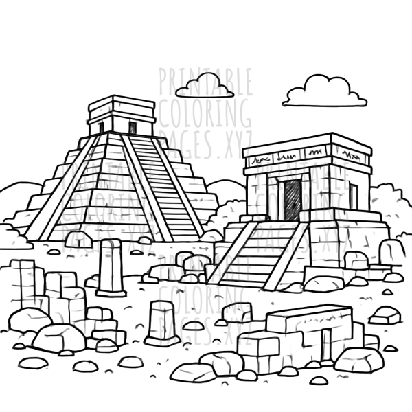 Mysteries of the Ancient Mayan City
