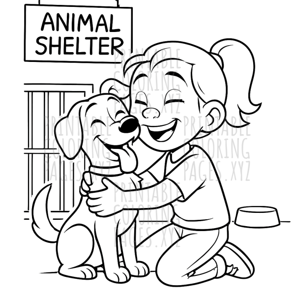 Heartwarming Animal Shelter Reunion Scene
