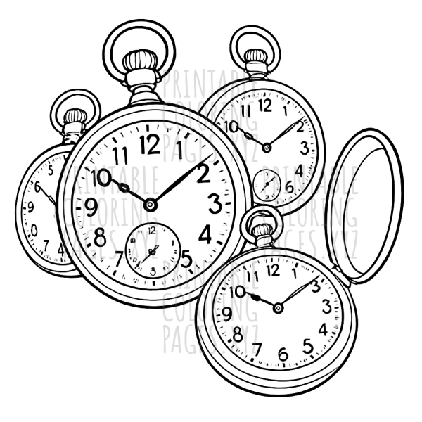 Timeless Beauty of Antique Pocket Watches