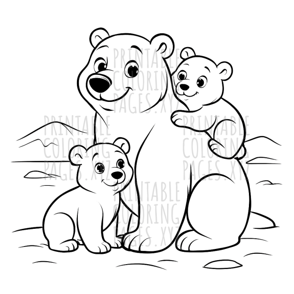 Arctic Polar Bear Family Adventure