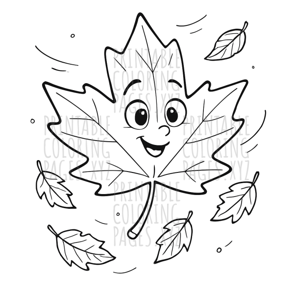 Gentle Autumn Leaves Dance