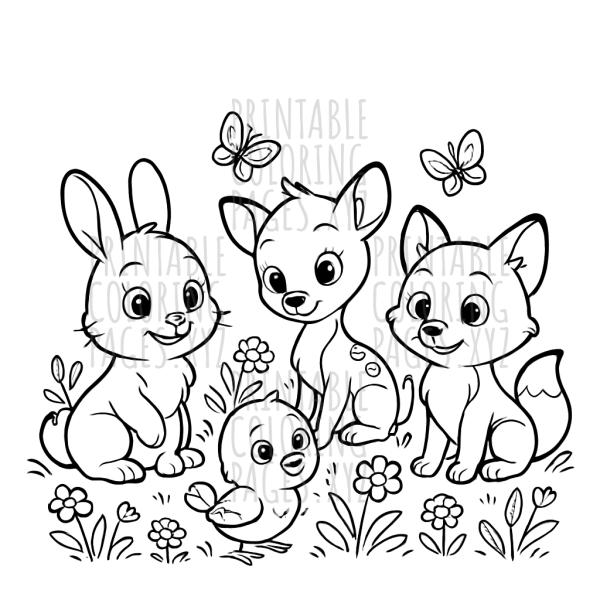 Springtime Baby Animals Adventure