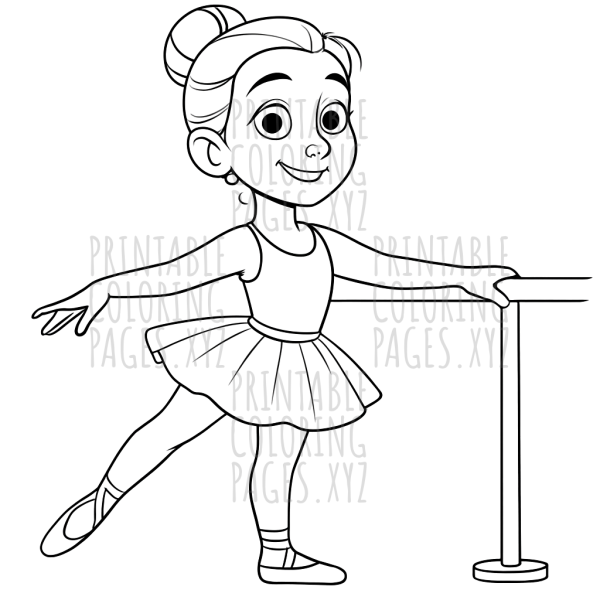 Graceful Ballerina Rehearsal Adventure