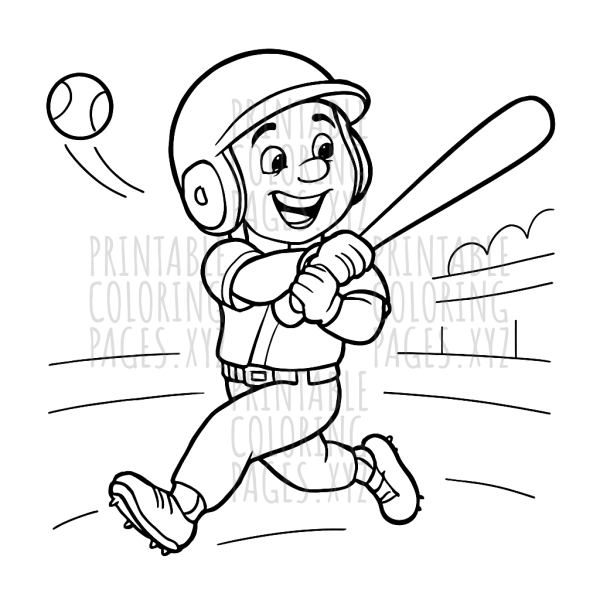 Home Run Hero: Baseball Player in Action