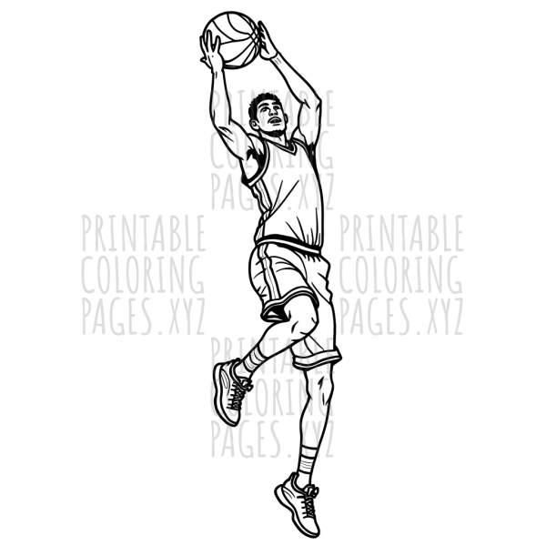 Epic Basketball Slam Dunk Action