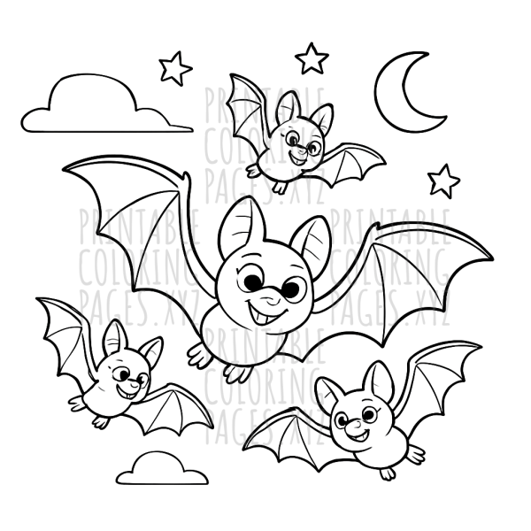 Twilight Flight of Mysterious Bats