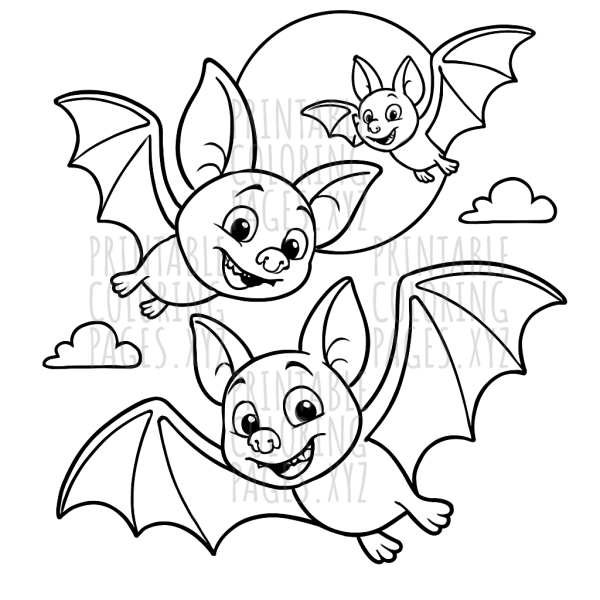 Moonlit Bat Adventure