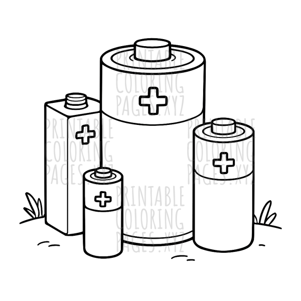 Battery Fun: Explore Sizes and Shapes