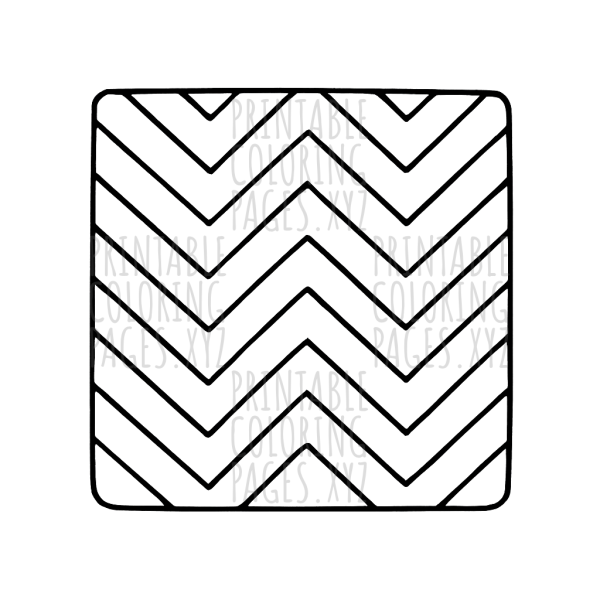 Vibrant Chevron Stripe Designs for Creative Coloring