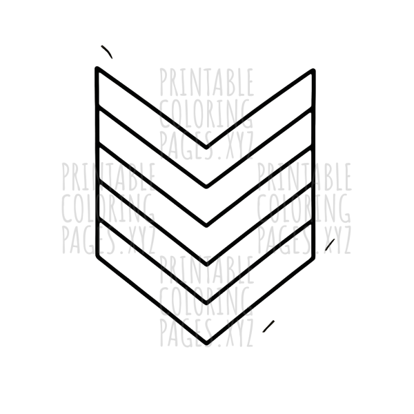 Vibrant Bold Chevron Stripes Design