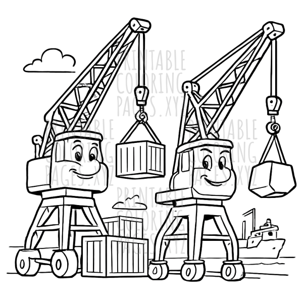 Harbor Crane Adventures