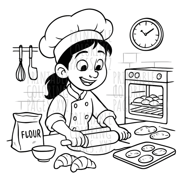 A Busy Day at the Bakery