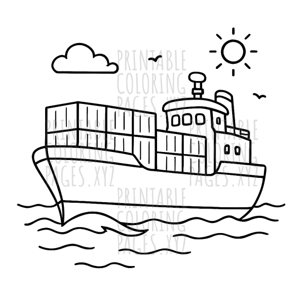 Voyage of the Mighty Cargo Ship