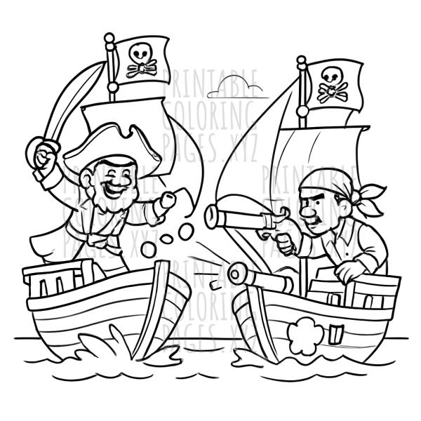 High Seas Adventure: Caribbean Pirate Ship Battle