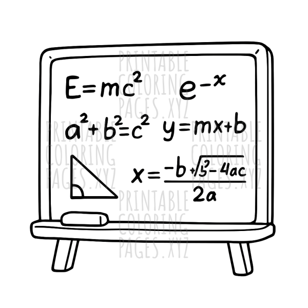 Creative Chalkboard with Math Magic