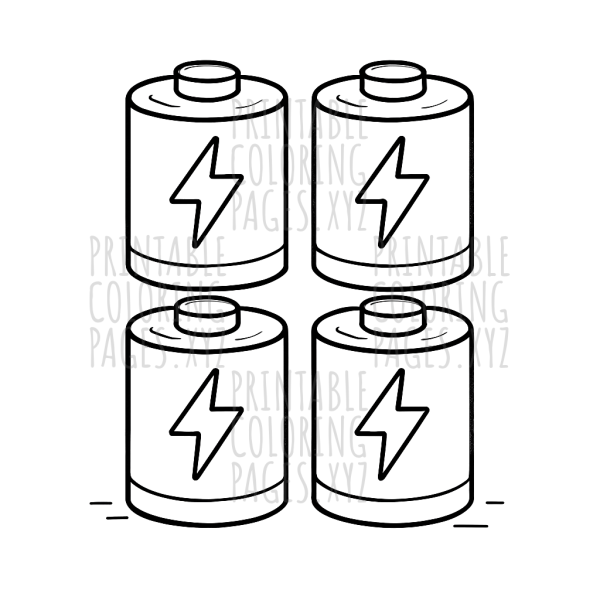Battery Power Fun: Charged Battery Grid Adventure