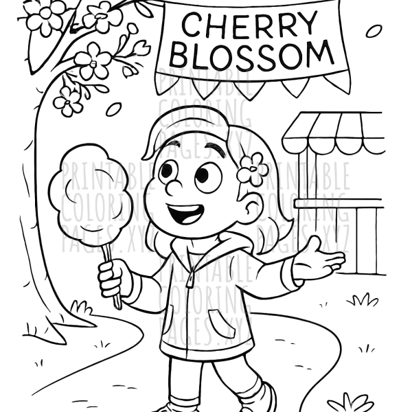 Blooming Beauty of Cherry Blossom Festival