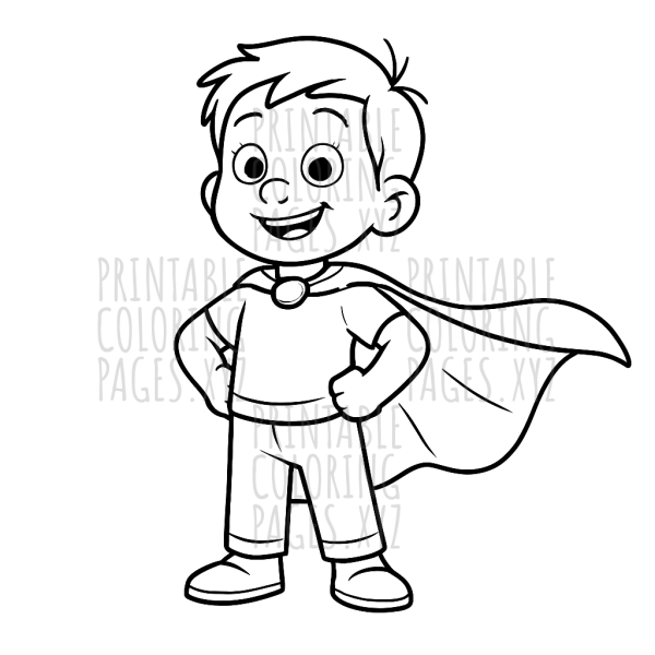 Young Hero’s Super Cape Adventure