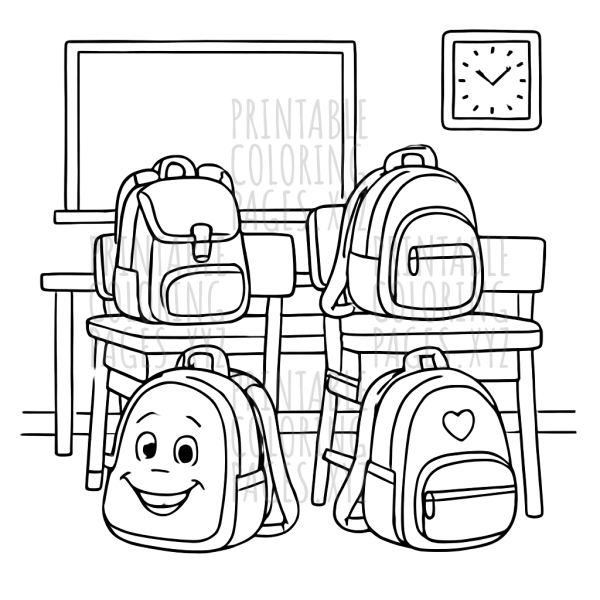 Busy Backpacks: Colorful Classroom Fun