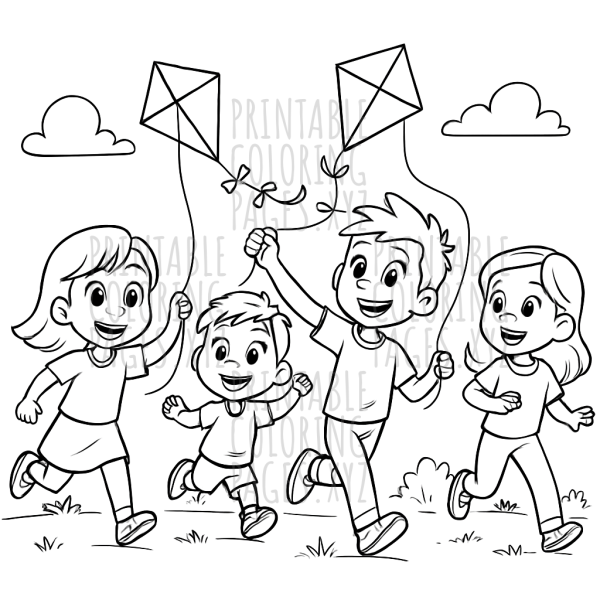 Joyful Kites in the Breeze