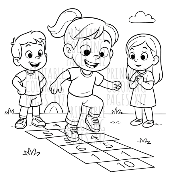 Joyful Hopscotch Adventures