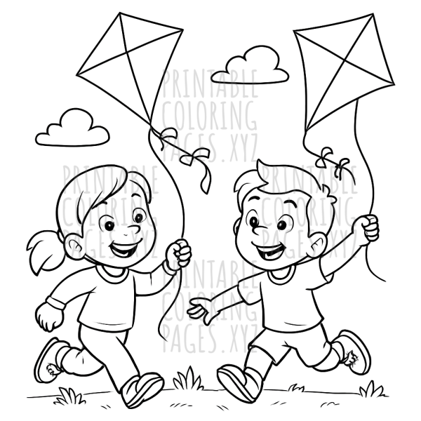 Joyful Kites in the Breeze