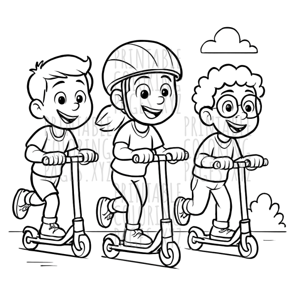 Joyful Scooter Ride Adventures