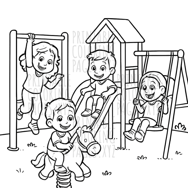 Joyful Days at the Children’s Playground