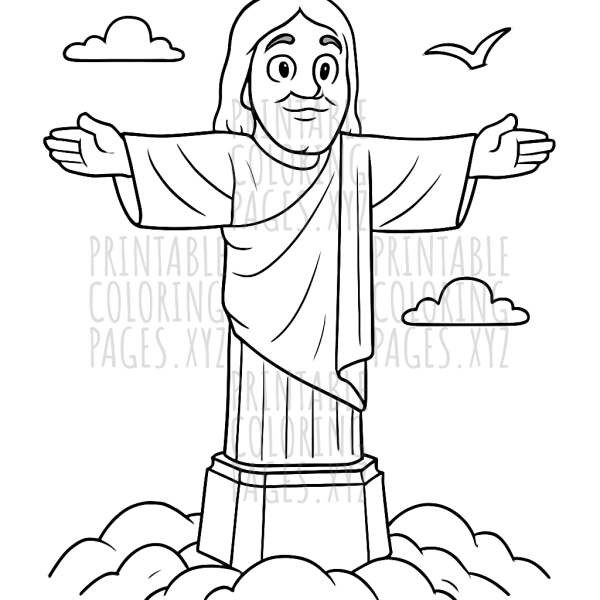 Majestic View of the Christ the Redeemer Statue