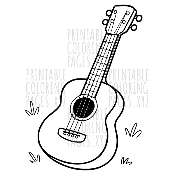 Timeless Classic Acoustic Guitar Art