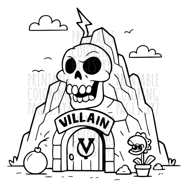 Inside the Classic Villains' Hideout Adventure