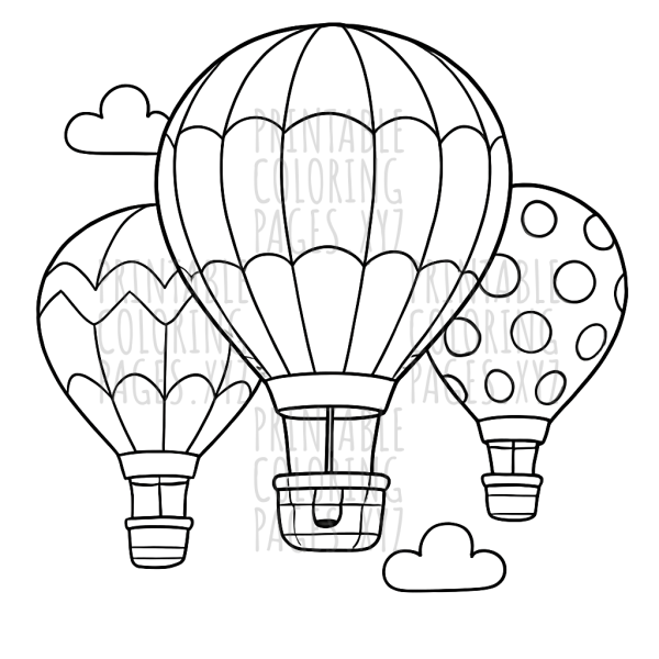 Soaring Adventures with Colorful Hot Air Balloons