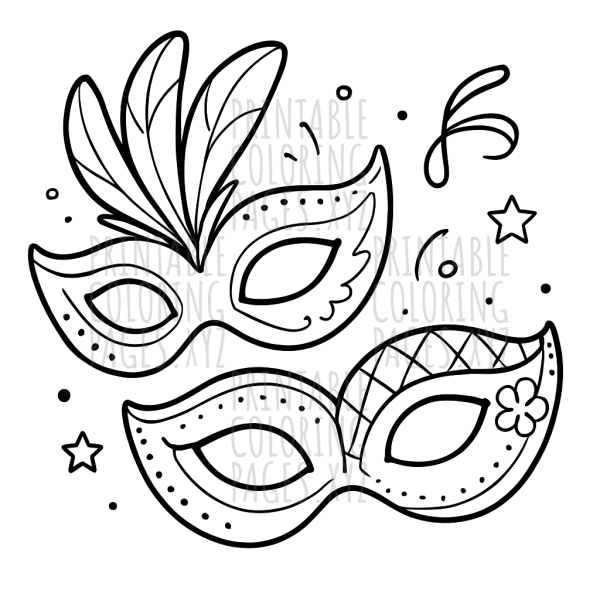 Vibrant Masquerade Carnival Mask Designs
