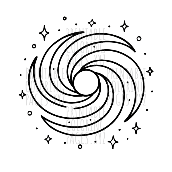 Vibrant Spiral Galaxy Swirl Adventure