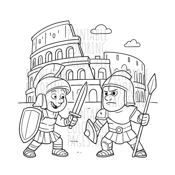 Epic Gladiators at the Colosseum