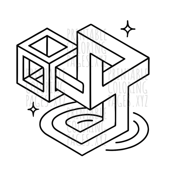 Mind-Bending Geometric Illusion Patterns
