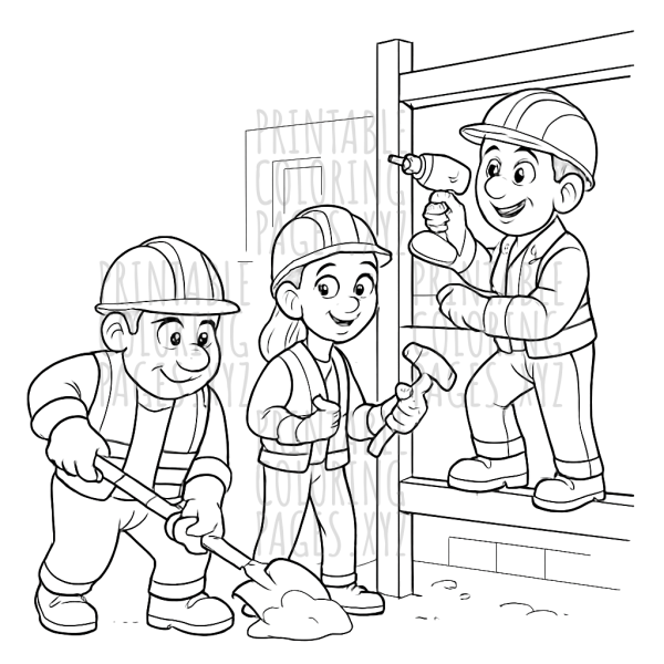 Busy Builders at Work