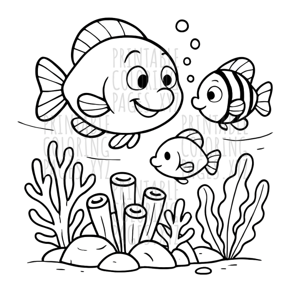 Underwater Coral Reef Adventure
