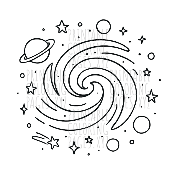 Mystical Cosmic Nebula Swirl Adventure