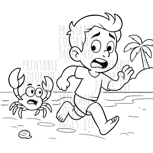 Crab Beach Chase Adventure