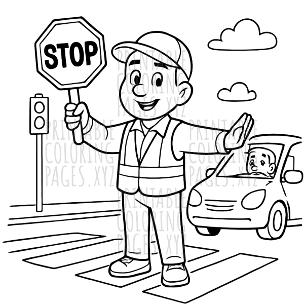 Safe Streets: Crossing Guards in Action