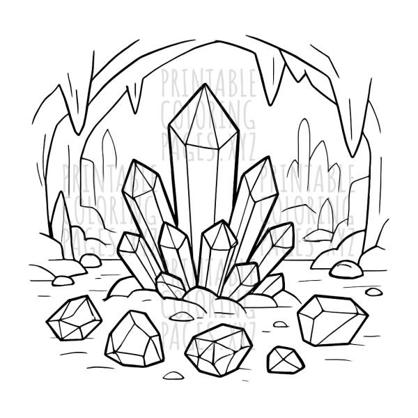 Mystical Crystal Cave Adventure