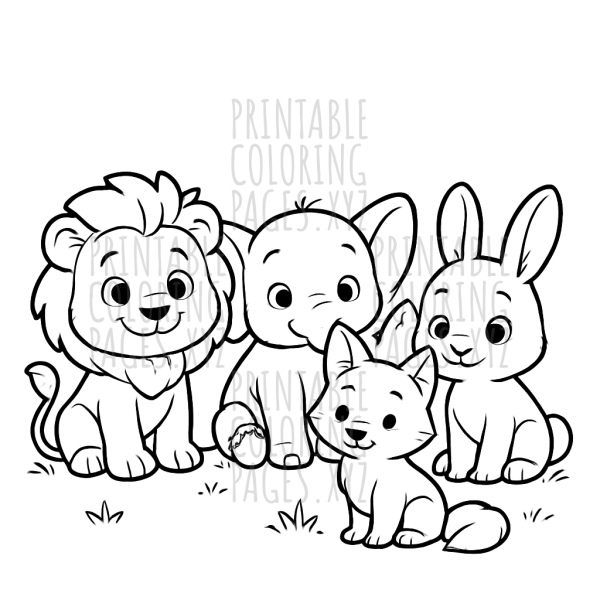 Adorable Animal Babies in Nature