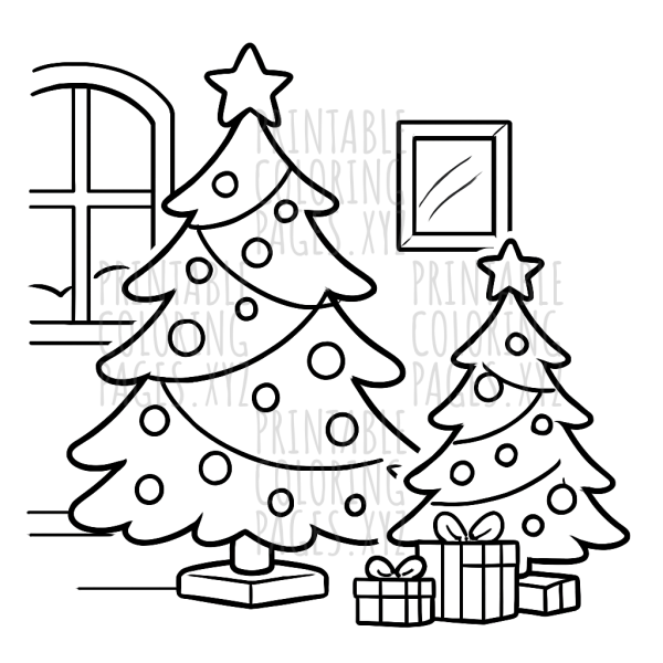 Cozy Indoor Christmas Tree Decorations