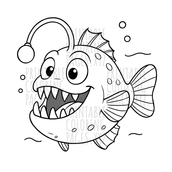 Deep Sea Angler Fish Adventure